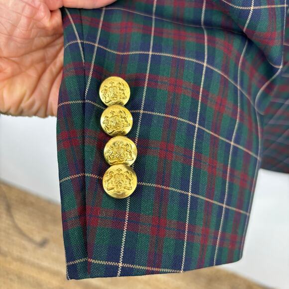 Vintage Gant Plaid Blazer - Picture 3 of 8